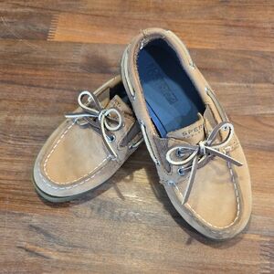 Sperry Kid's Light Brown Boat Shoes